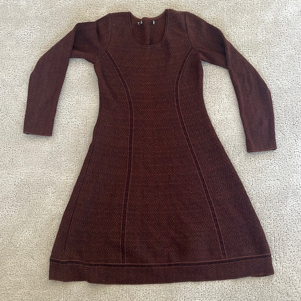Peruvian connection sweater dress in EUC Sz Small